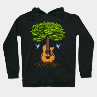 Tree Of Life Acoustic Guitar Hoodie